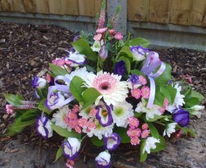 Pink And Lilac Posy