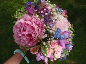 Spring Flower Wedding Bouquet