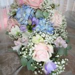 Lovely Pastel Sweetpea Bouquet
