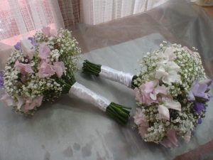 Sweetpea Hand Ties For Bridesmaids